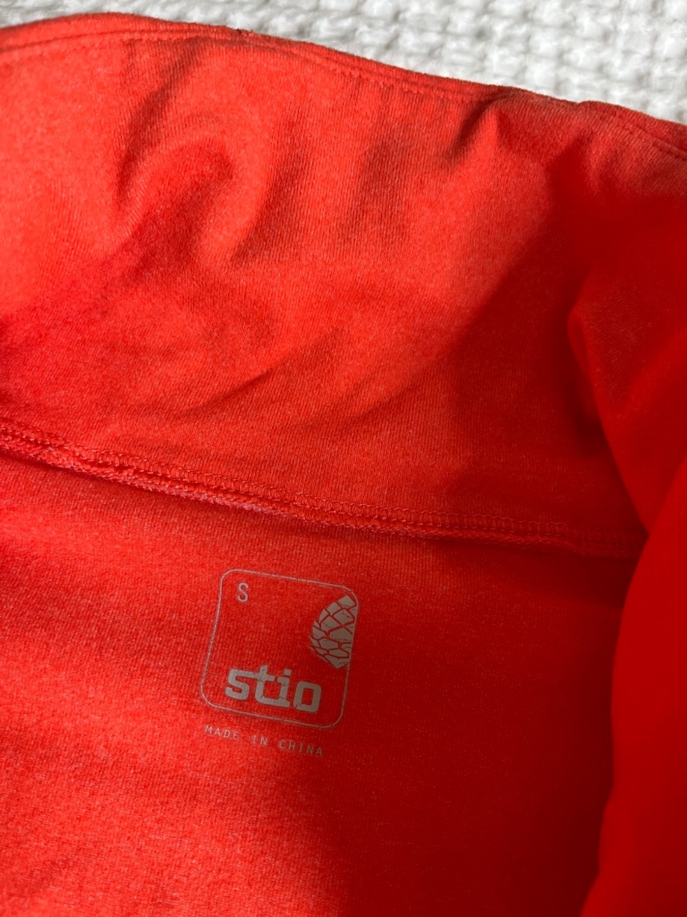 Stio Power Stretch Fleece Full-Zip Jacket Orange - Picture 5 of 6